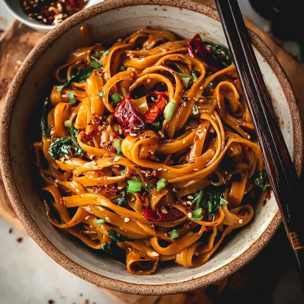 Spicy Chili Garlic Noodles
