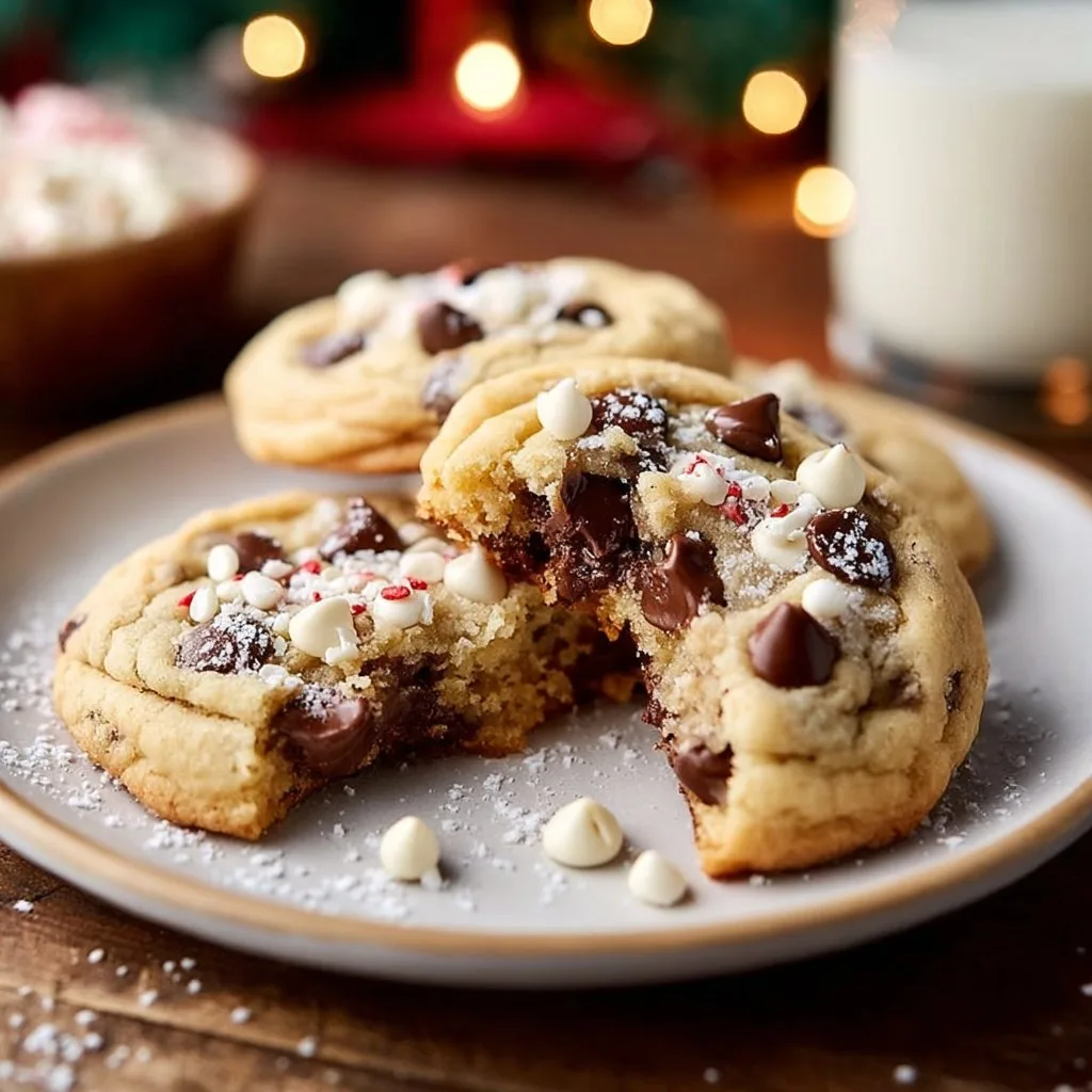 Winter Wonderland Chocolate Chip Cookies
