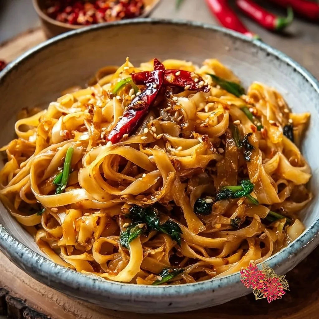 Spicy Garlic Chilli Noodles