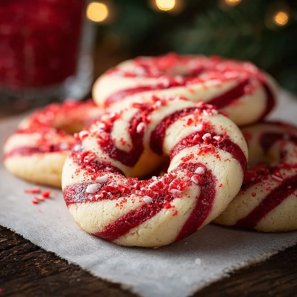 Candy Cane Cookies