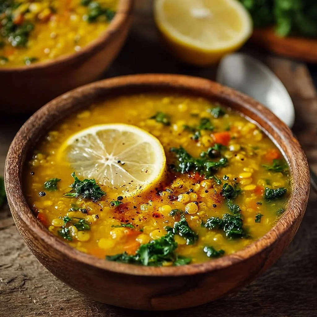 Anti-Inflammatory Golden Lemon Lentil Soup