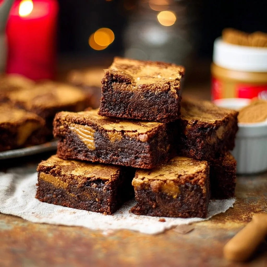 Biscoff Brownies