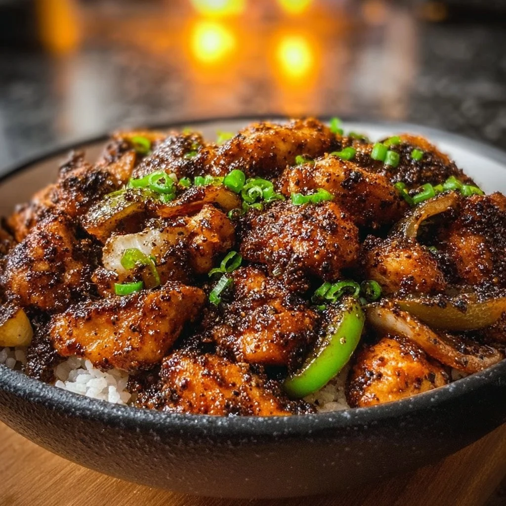Black Pepper Chicken