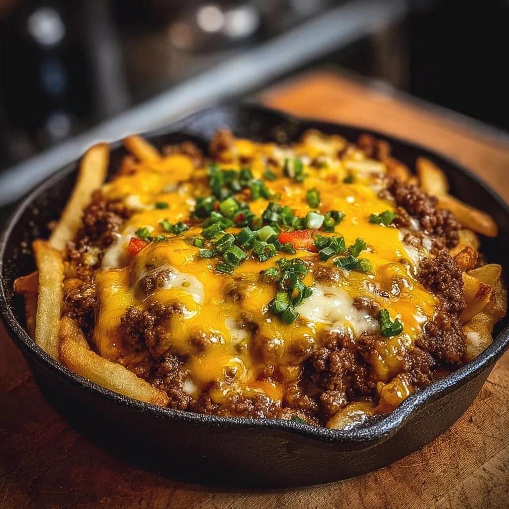 Cheeseburger French Fry Casserole