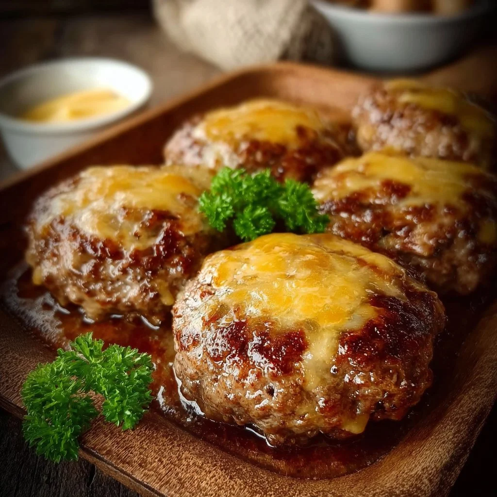 Cheesy Beef Patties
