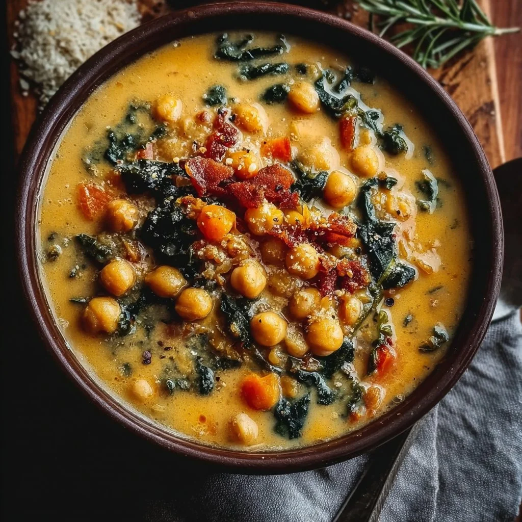 Creamy Tuscan Chickpea Soup: An Incredible 7-Step Recipe