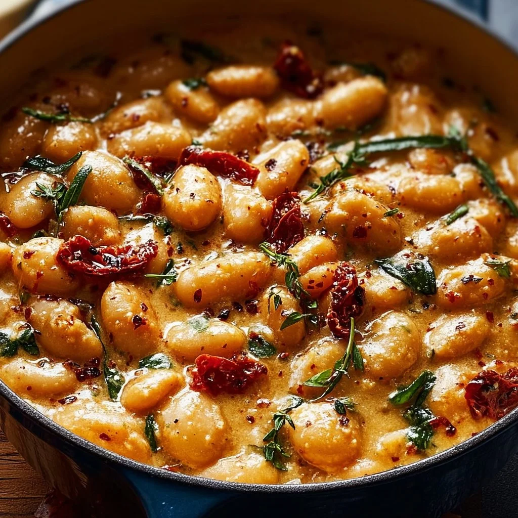 Creamy Tuscan Marry Me Butter Beans