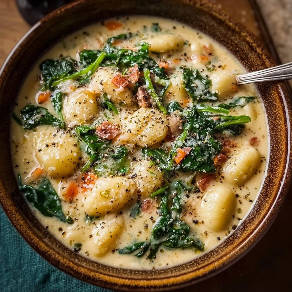 Creamy Vegetarian Gnocchi Soup