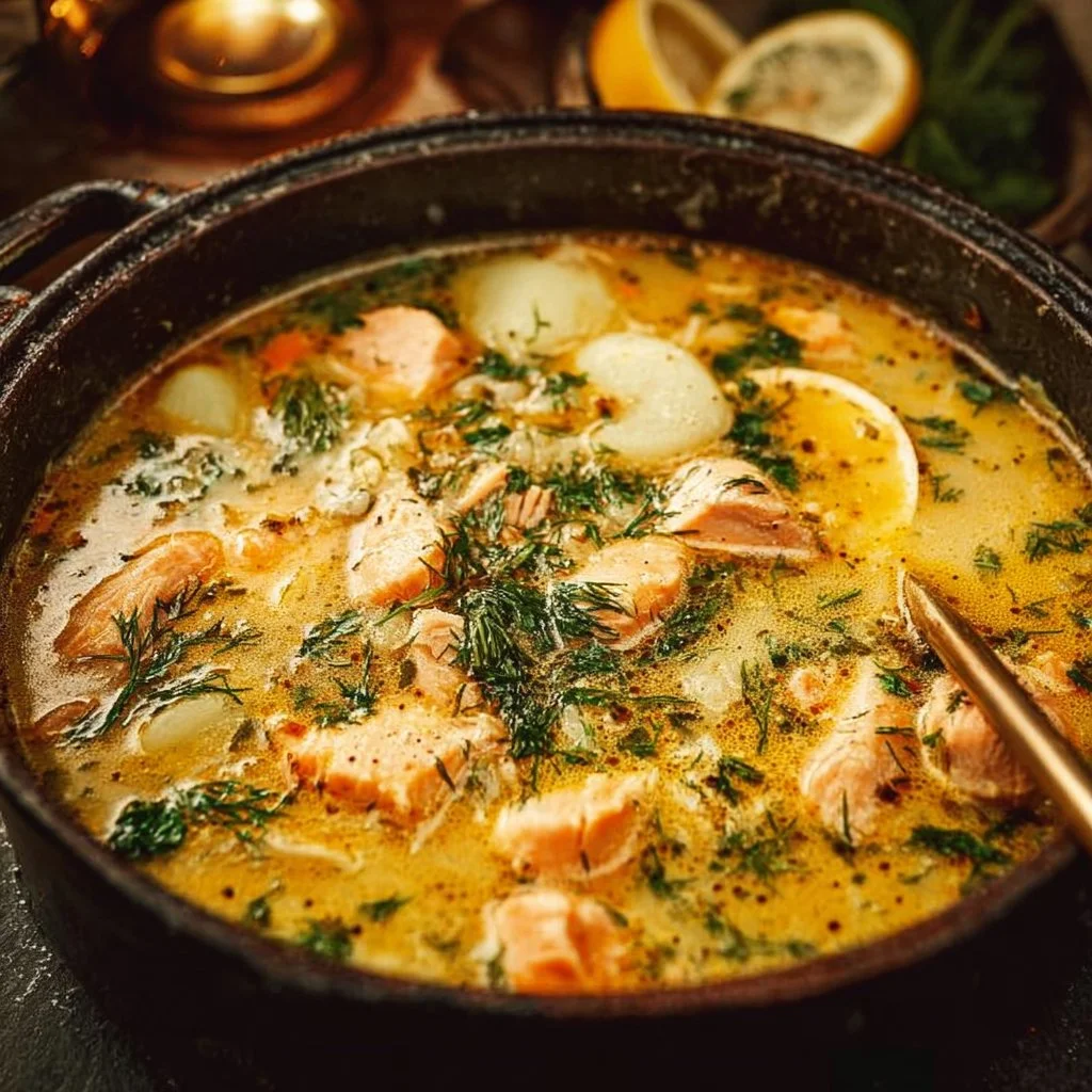 Finnish Salmon Soup