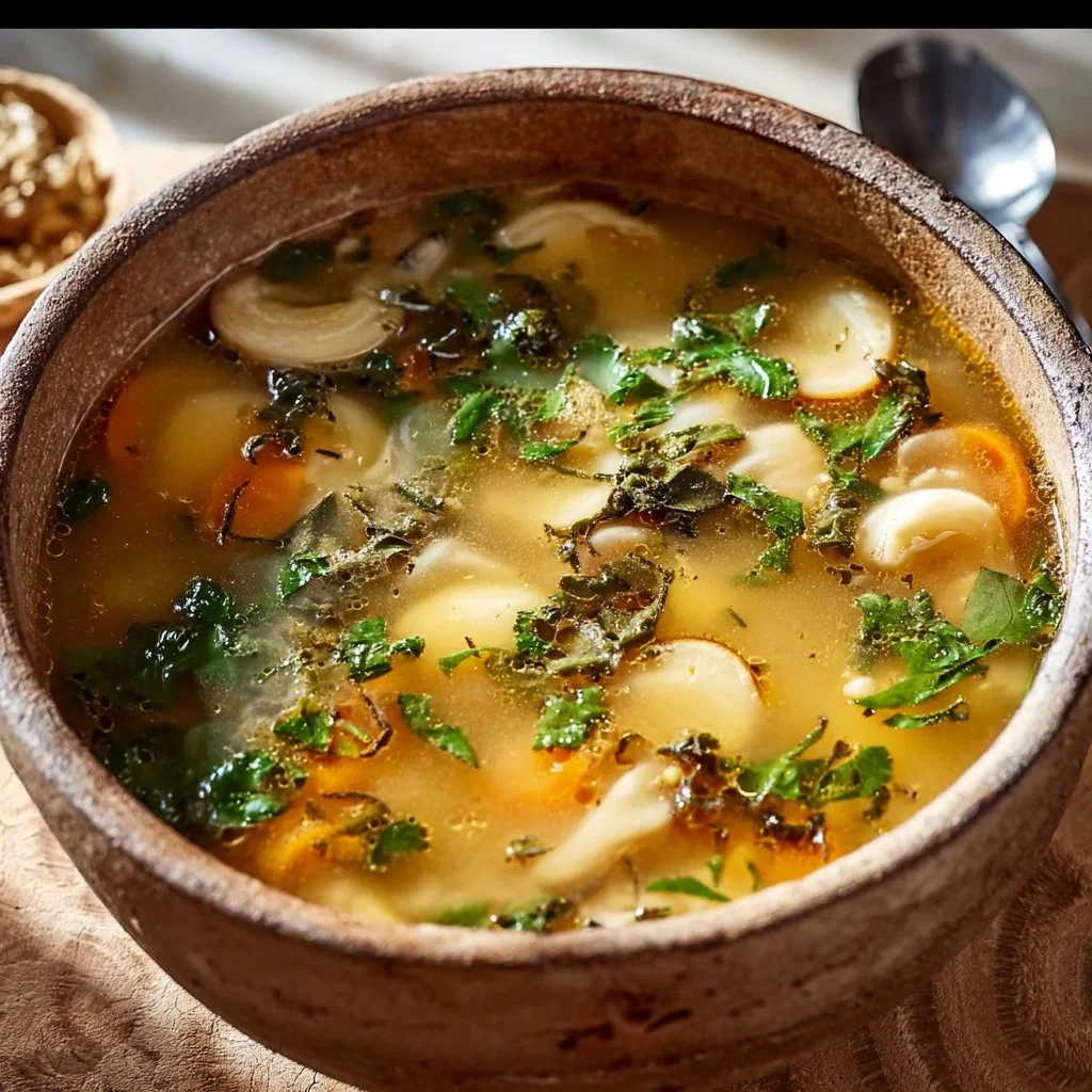 Garlic Ginger Immune Boosting Soup