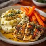 garlic herb chicken with mashed potatoes and glaze 2026 01 01 122048 512x512 1
