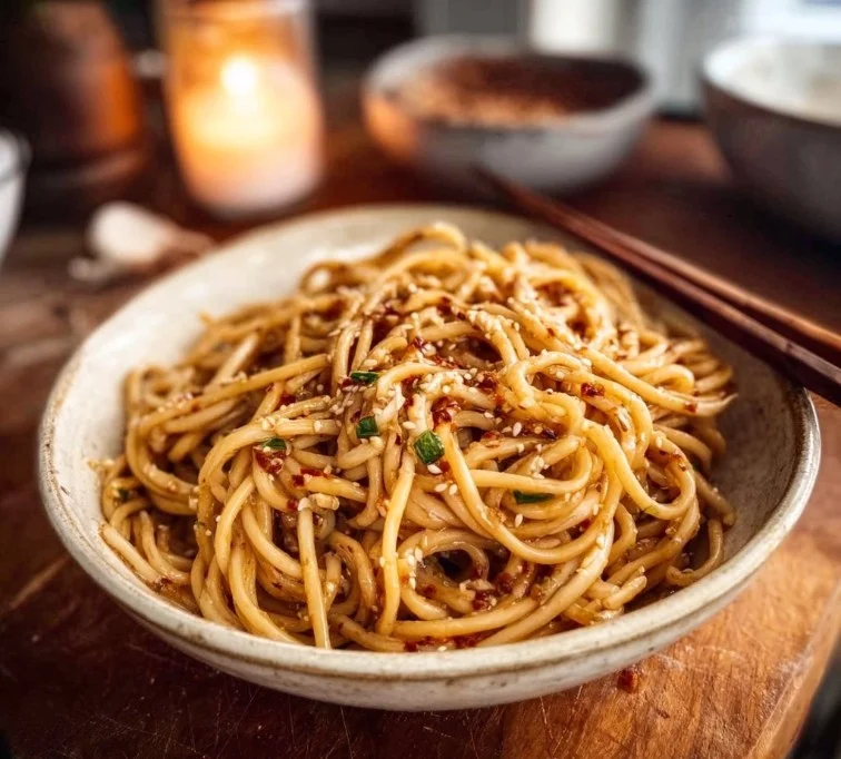 Garlic Sesame Noodles