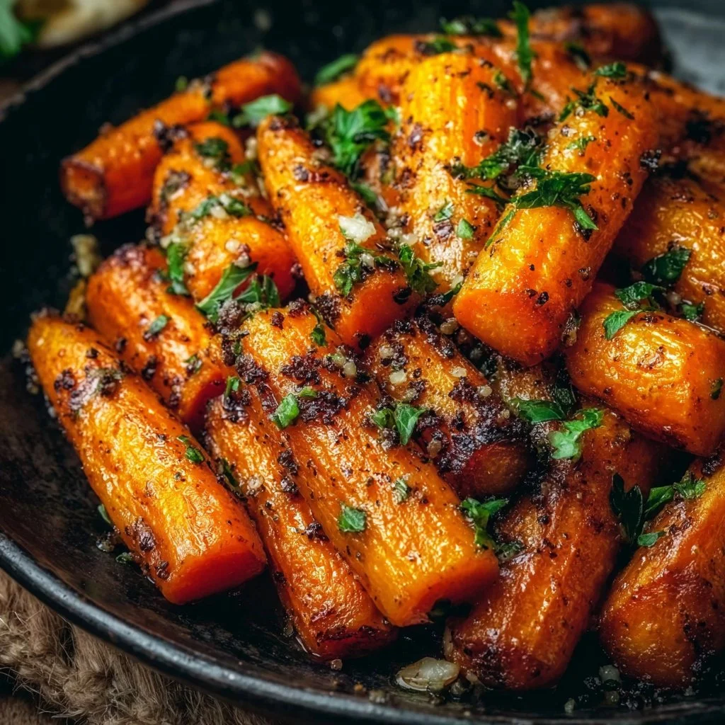 Ginger Roasted Carrots