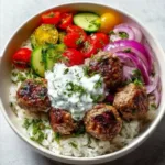 greek meatball bowl with tzatziki rice fresh ve 2026 01 05 123450 512x512 1