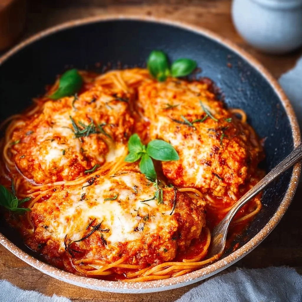 Ground Chicken Parmesan Recipe