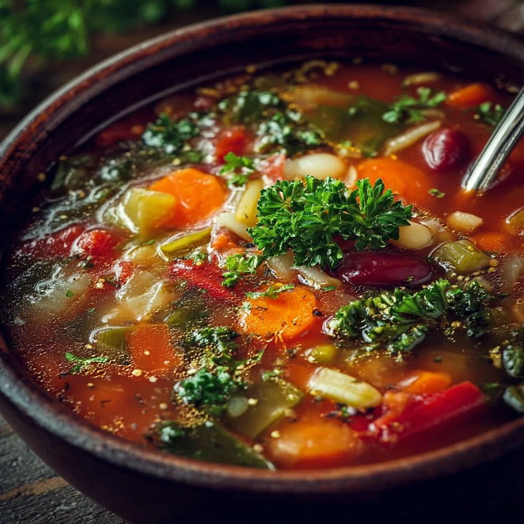 High-Protein Vegetable Soup