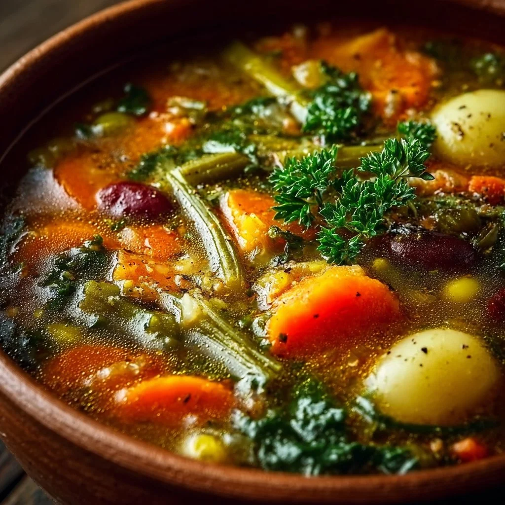 High-Protein Vegetable Soup