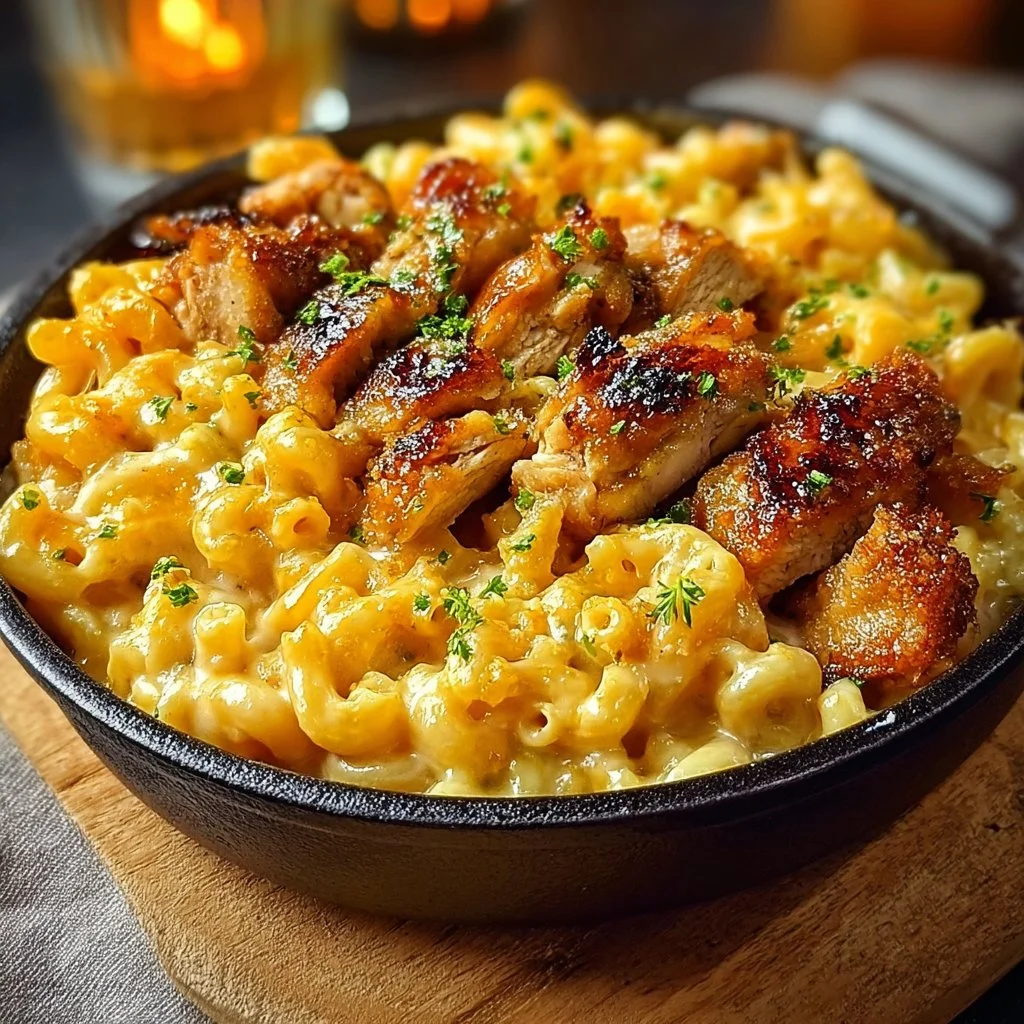 Hot Honey Chicken Mac and Cheese