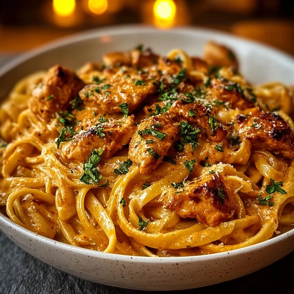 Irresistibly Easy Cowboy Butter Chicken Linguine in 30 Minutes