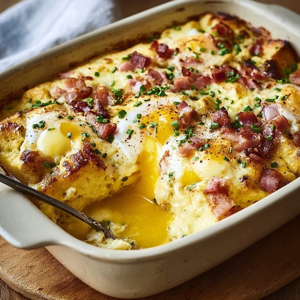 Joanna Gaines Eggs Benedict Casserole