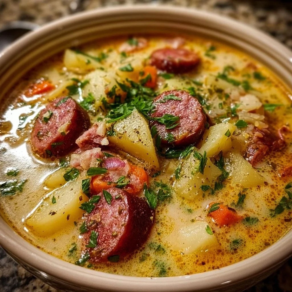 Kielbasa Potato Soup