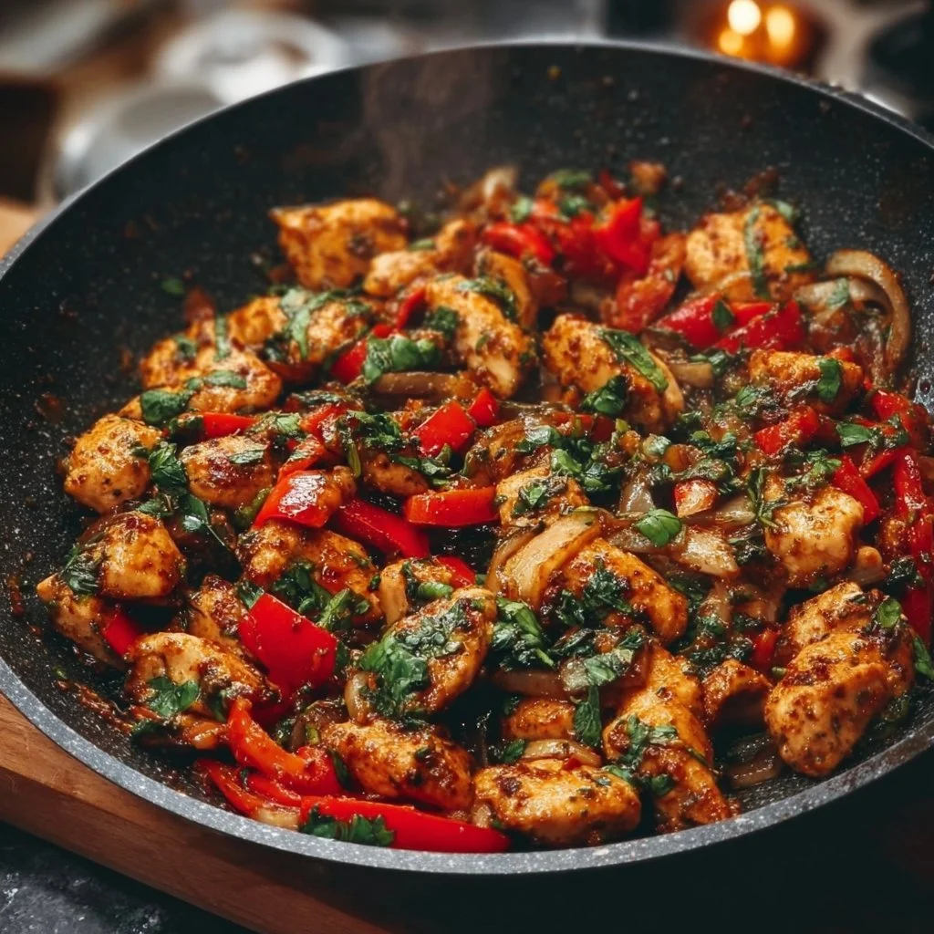 Mediterranean Chicken Stir Fry