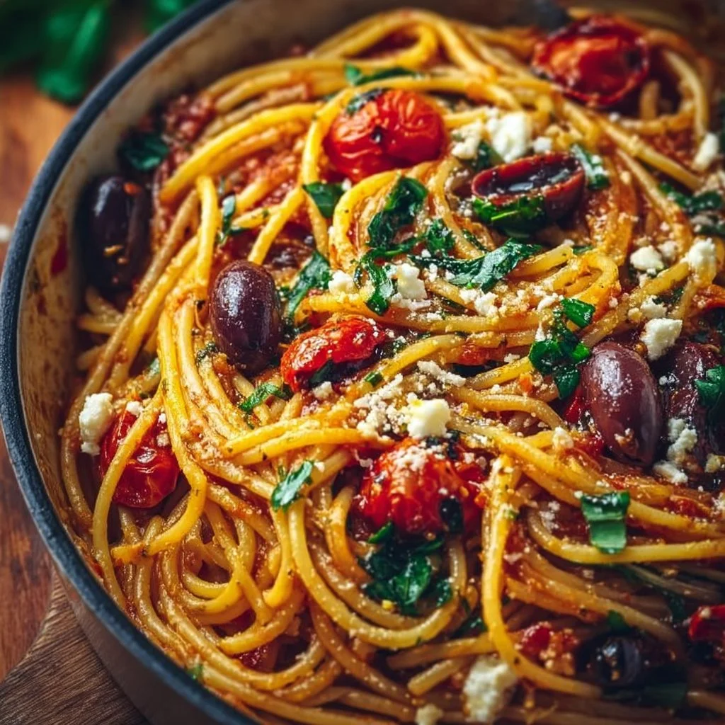 Mediterranean One Pot Pasta
