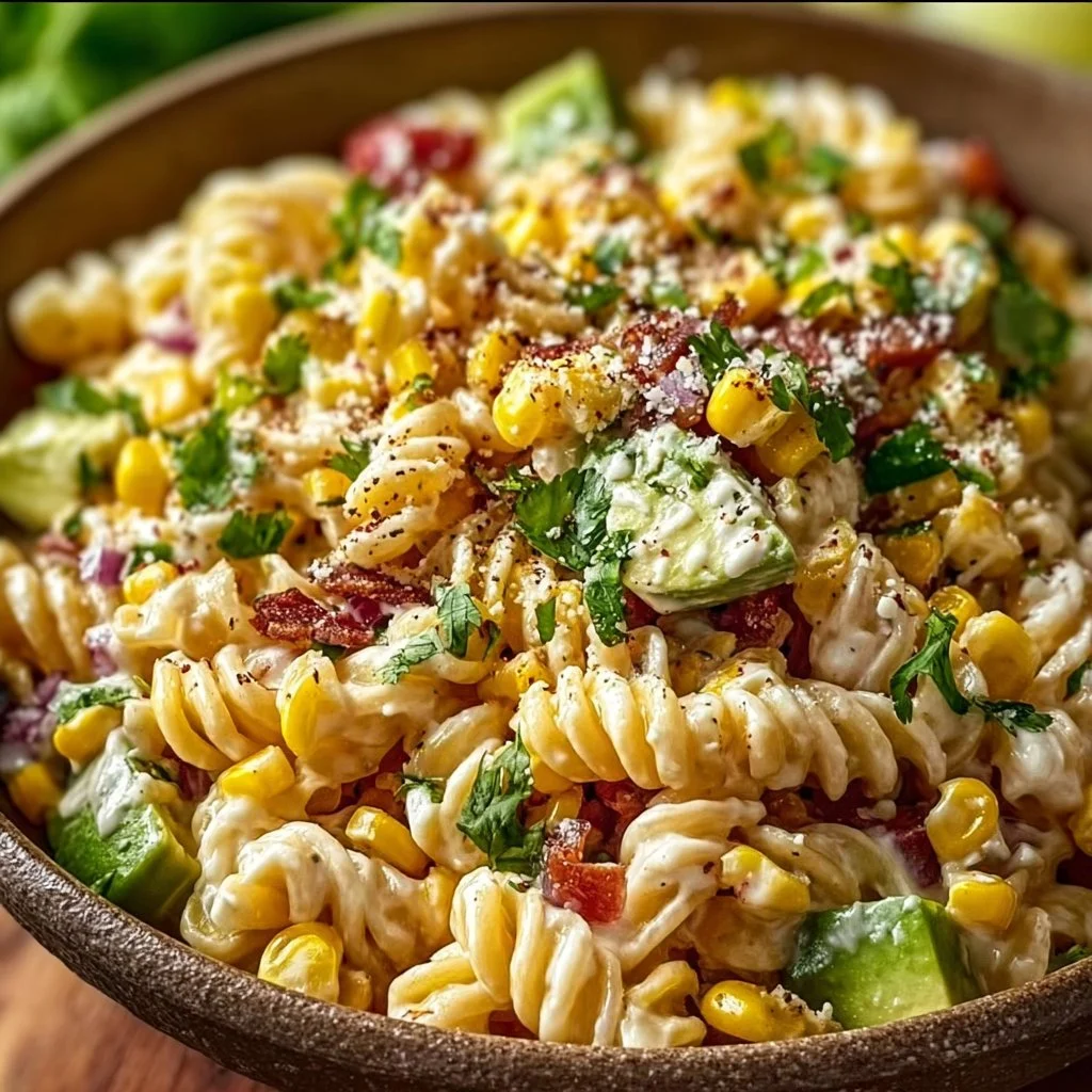 Mexican Street Corn Pasta Salad