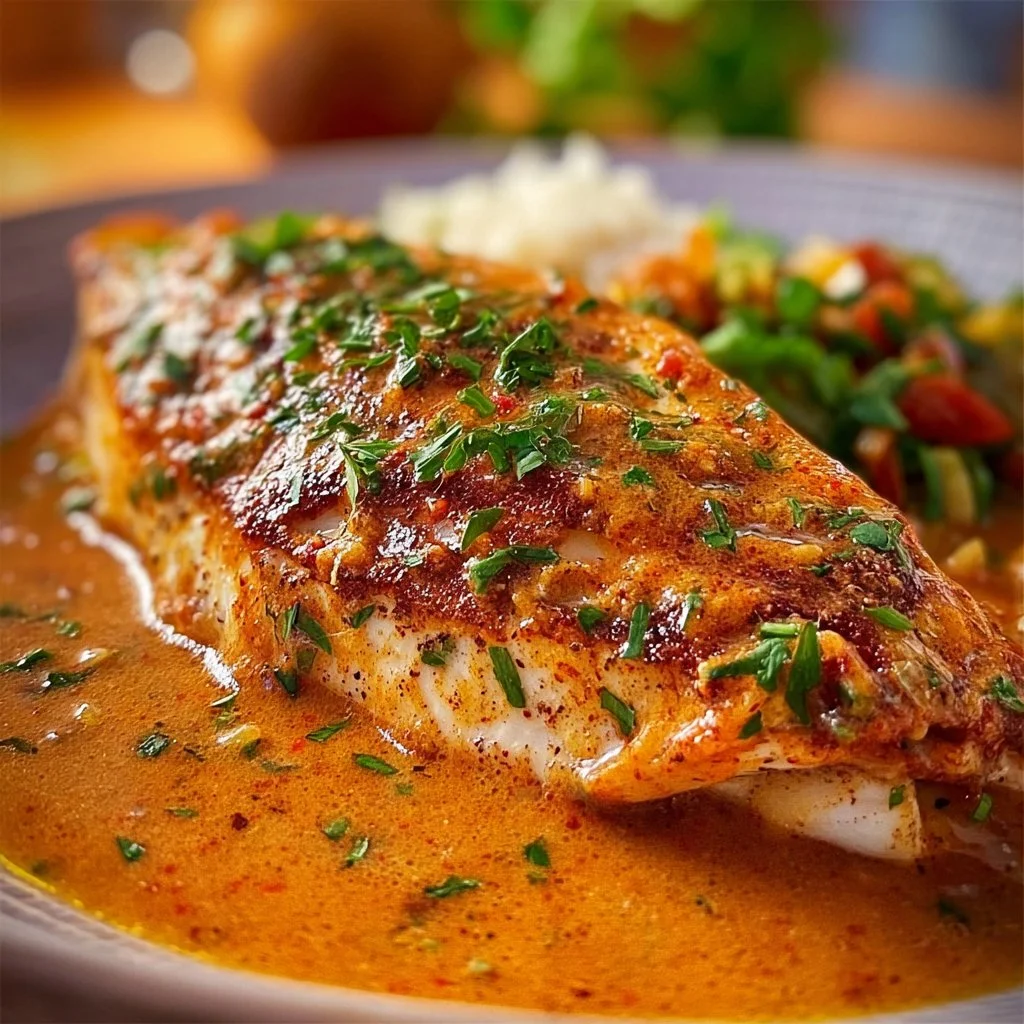 Red Snapper with Creole Sauce