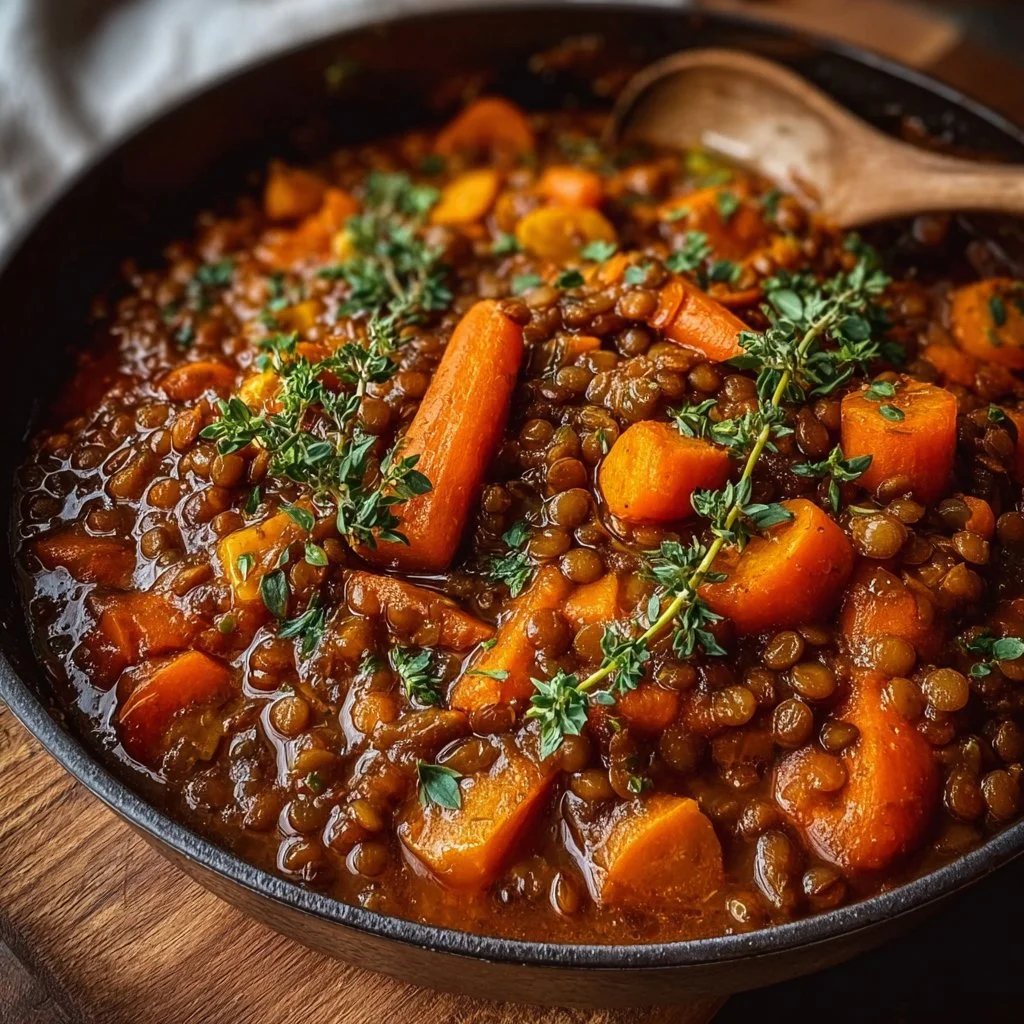 Roasted Carrot & Lentil Stew: Discover a Flavorful Delight!