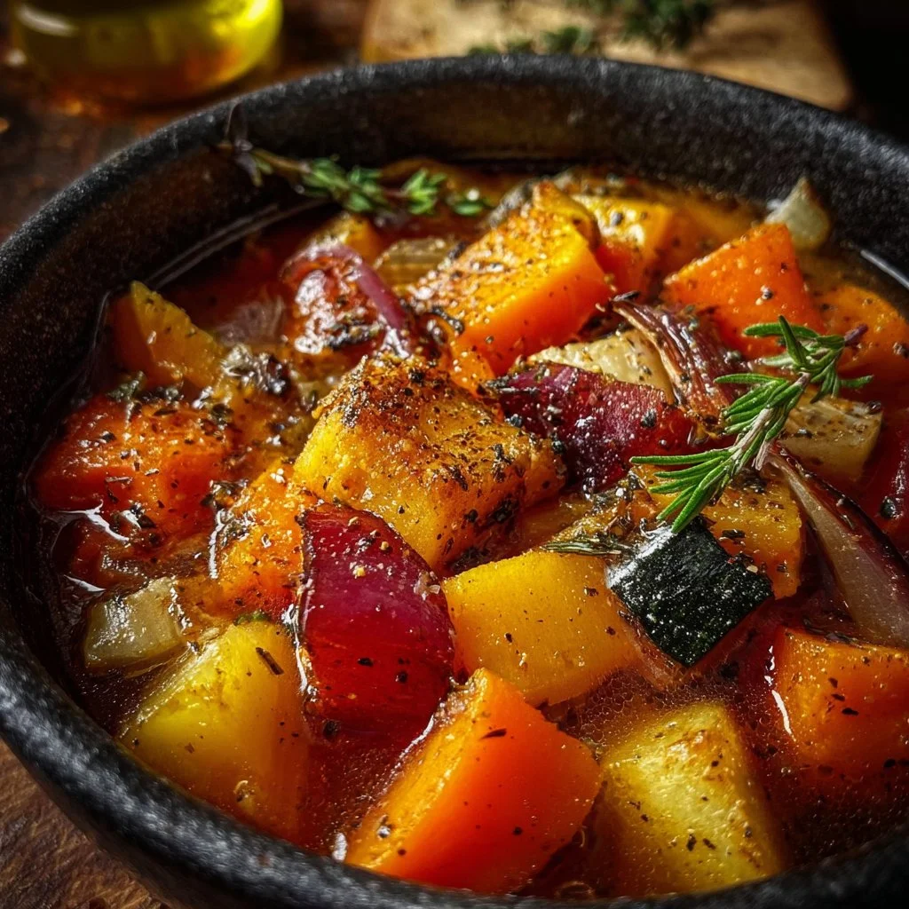 Roasted Winter Vegetable Soup