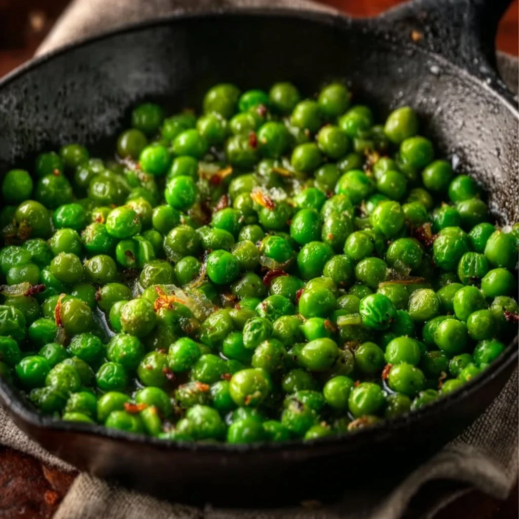 Sautéed Green Peas Recipe