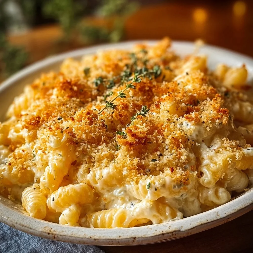 Simple Boursin Mac and Cheese