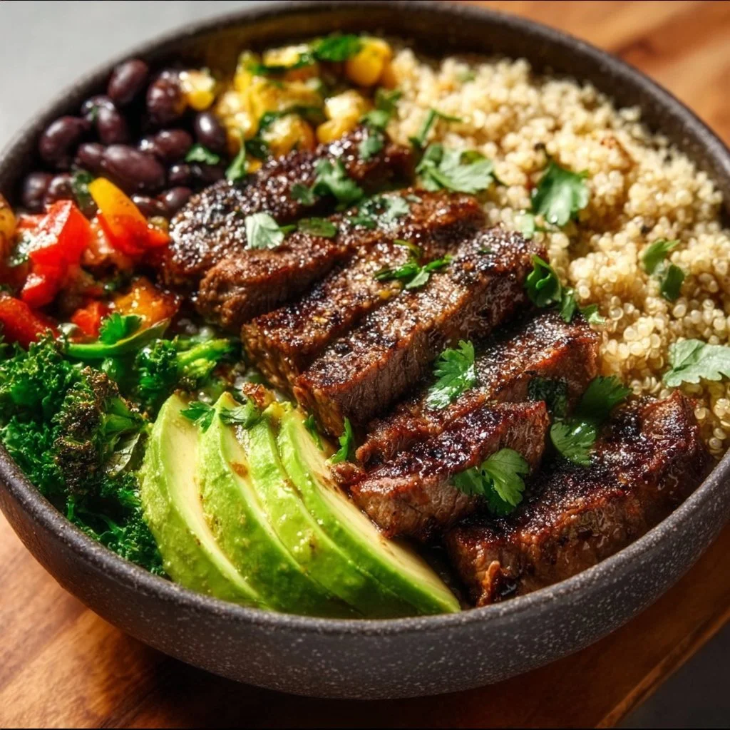 Steak Quinoa Bowl Recipe