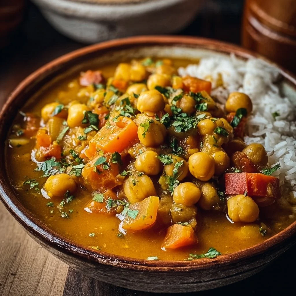 Vegan Jamaican Chickpea Curry