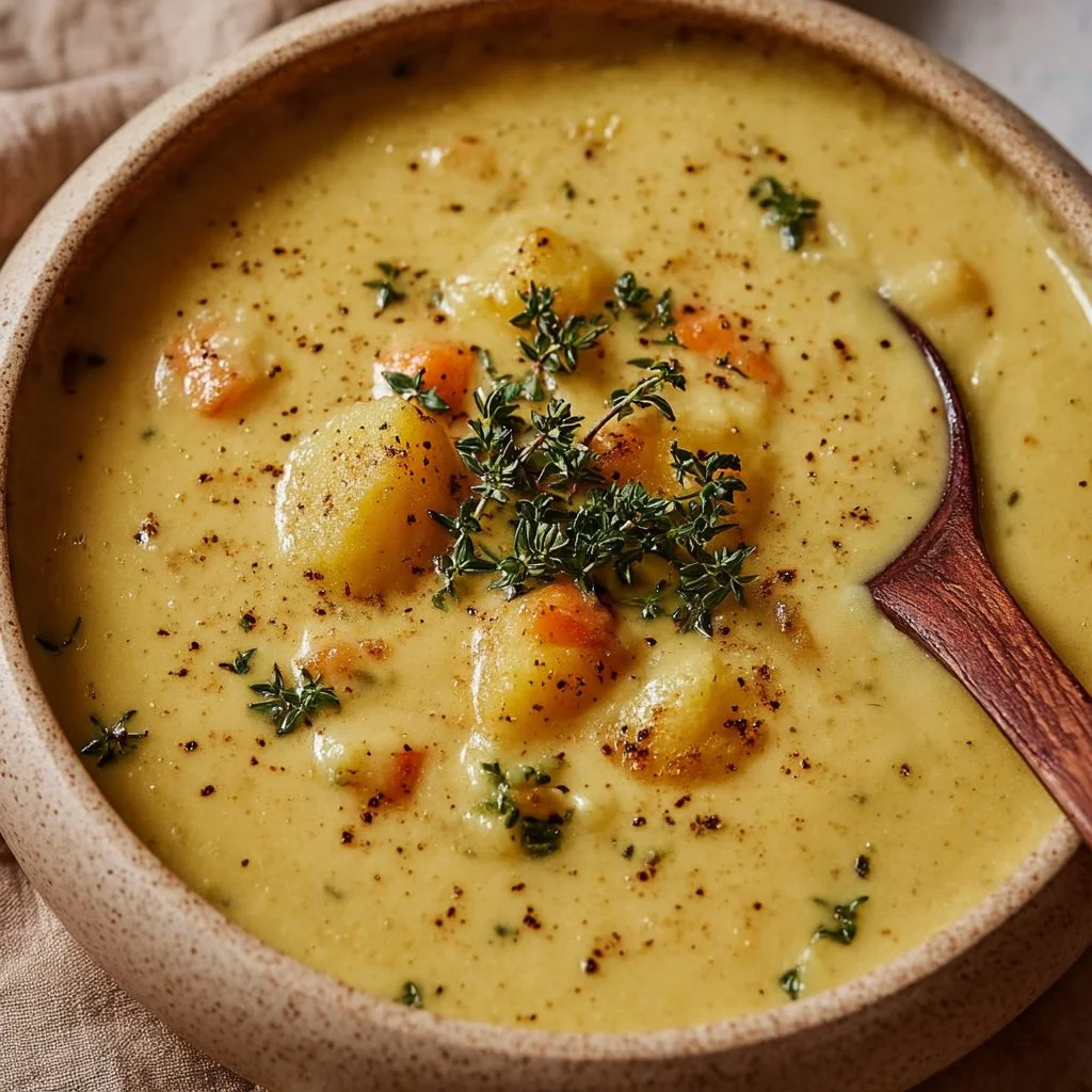 Vegan Potato Soup Recipe