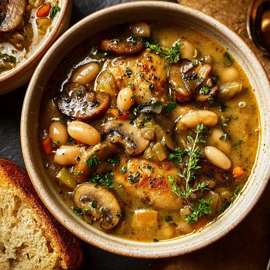 White Bean Mushroom Stew