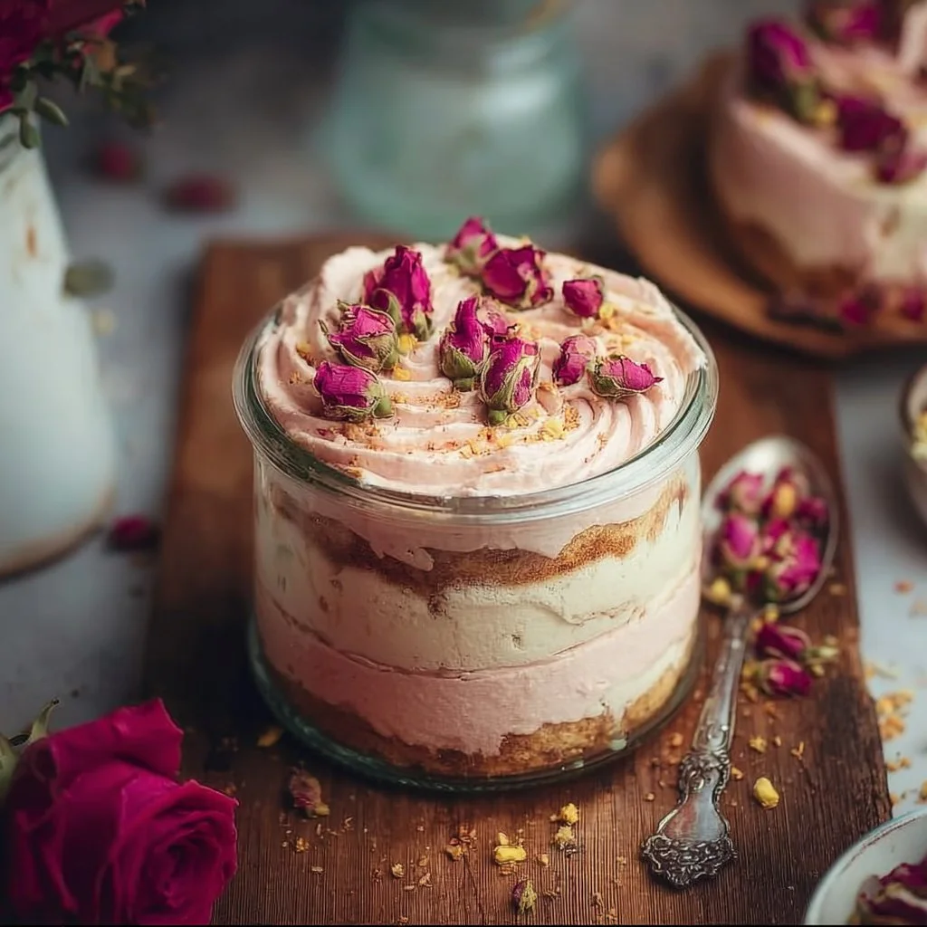 Irresistible Rose Tiramisu Recipe (No Raw Eggs) for Spring Bliss