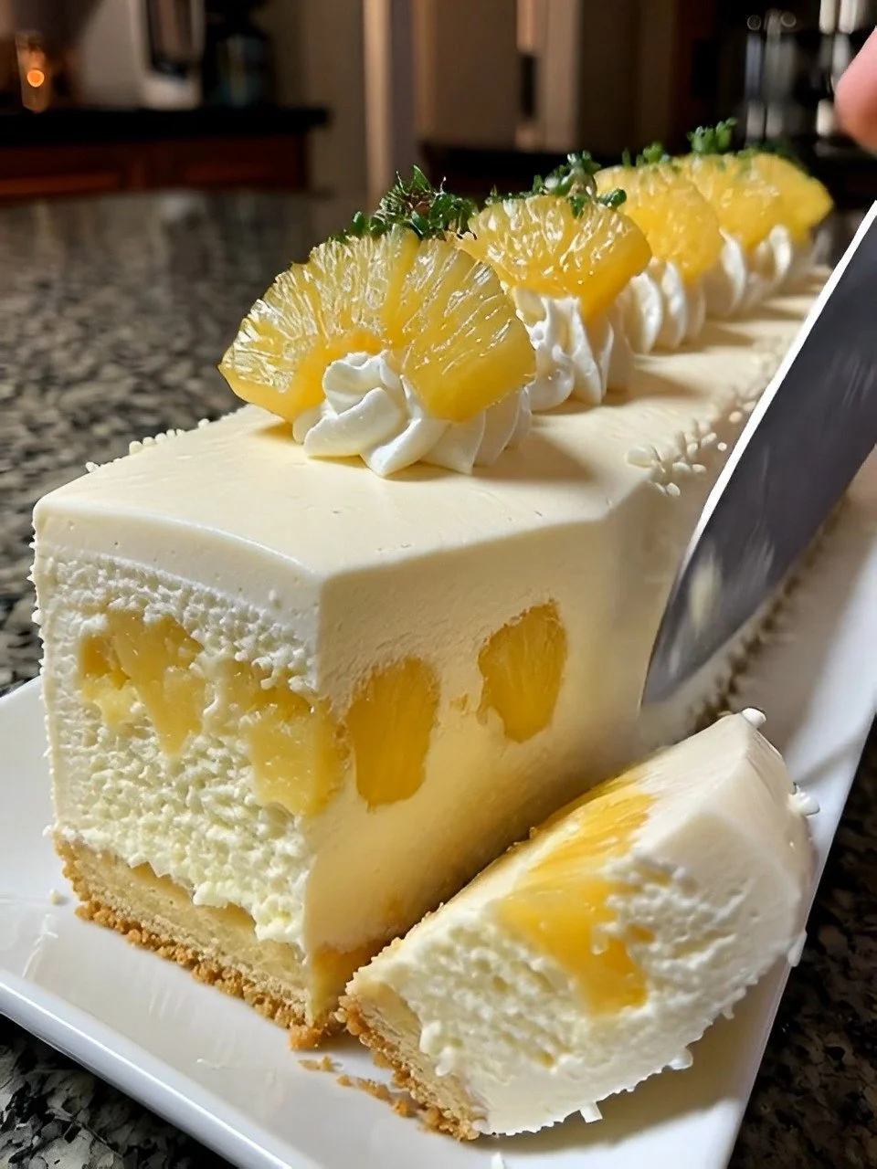 Pineapple Mousse Cake