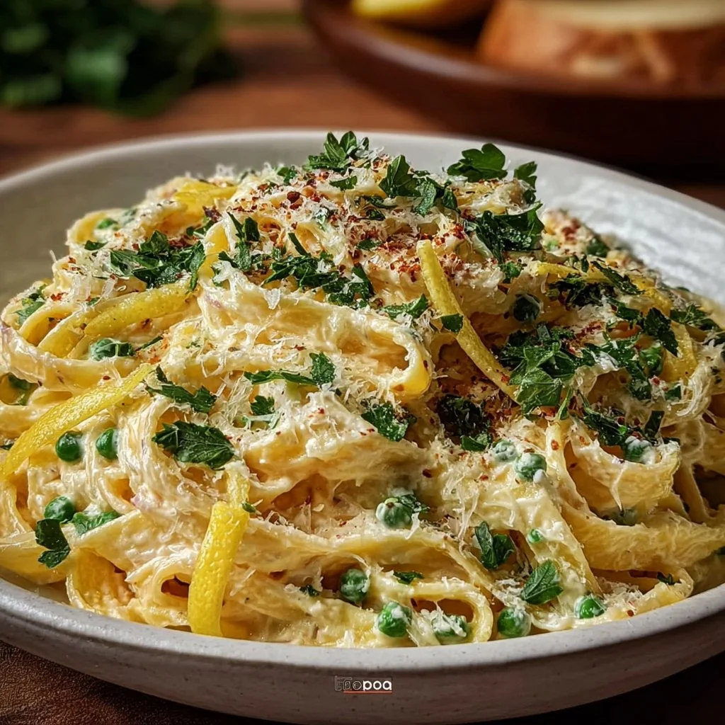 Spring Lemon Ricotta Pasta