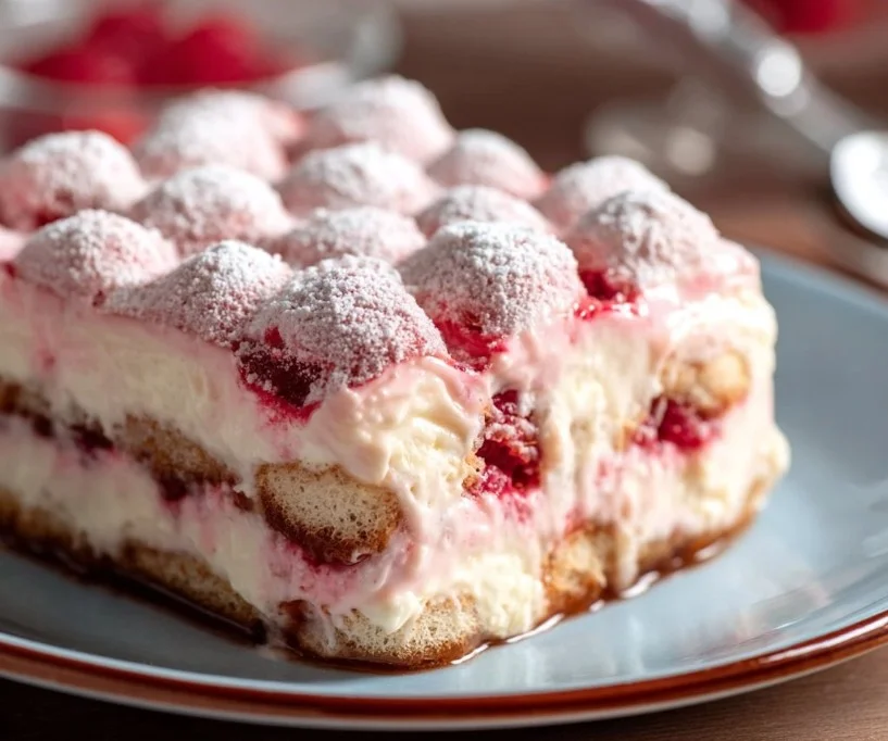 White Chocolate Raspberry Tiramisu