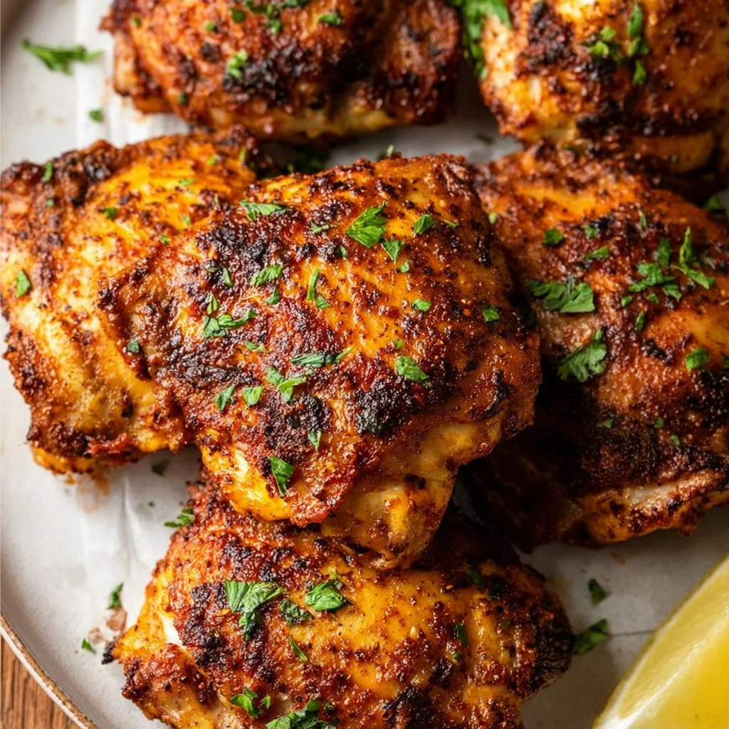 Air Fryer Chicken Thighs