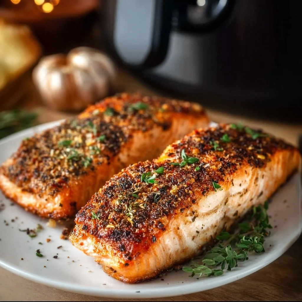 Air Fryer Salmon