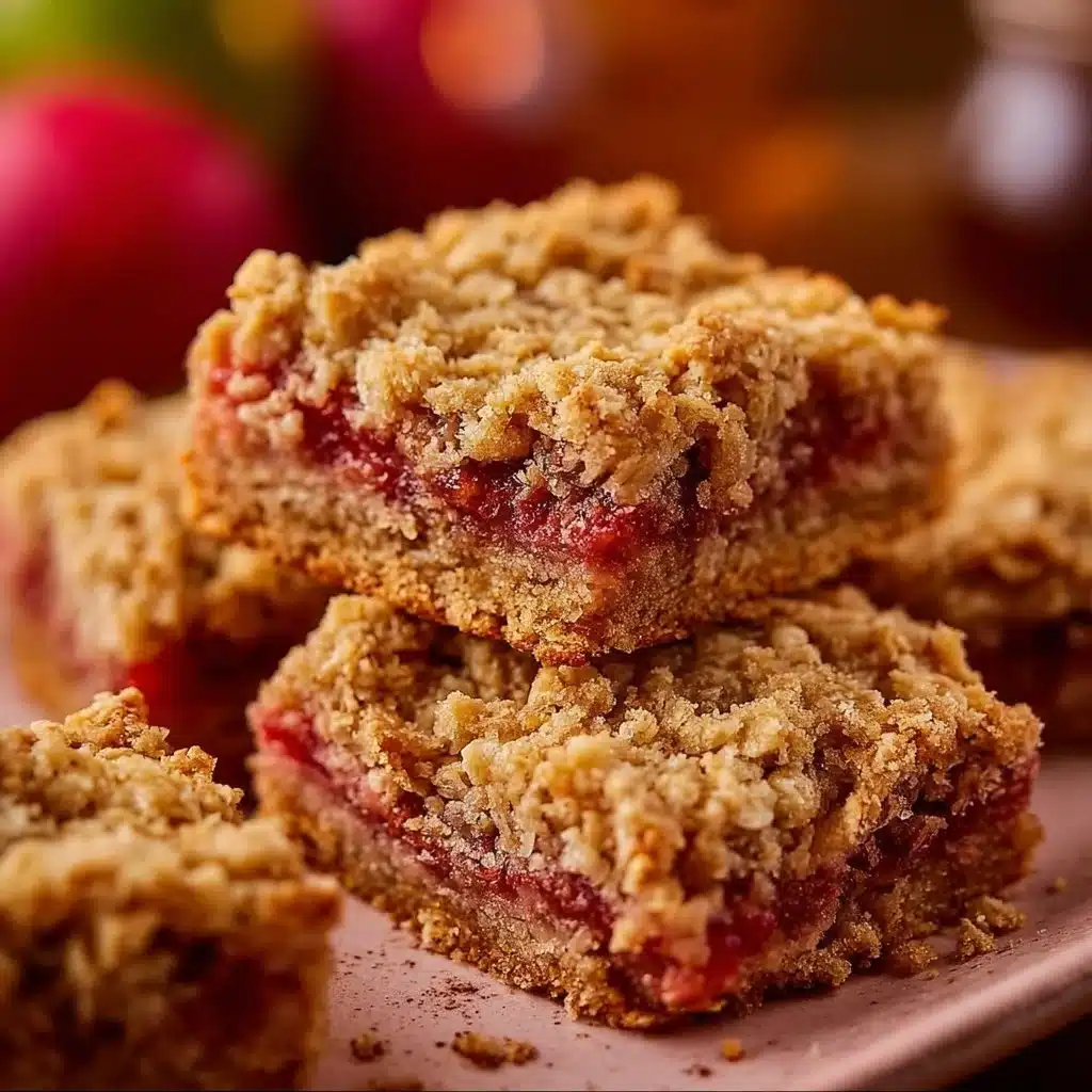 Amish Oatmeal Rhubarb Bars