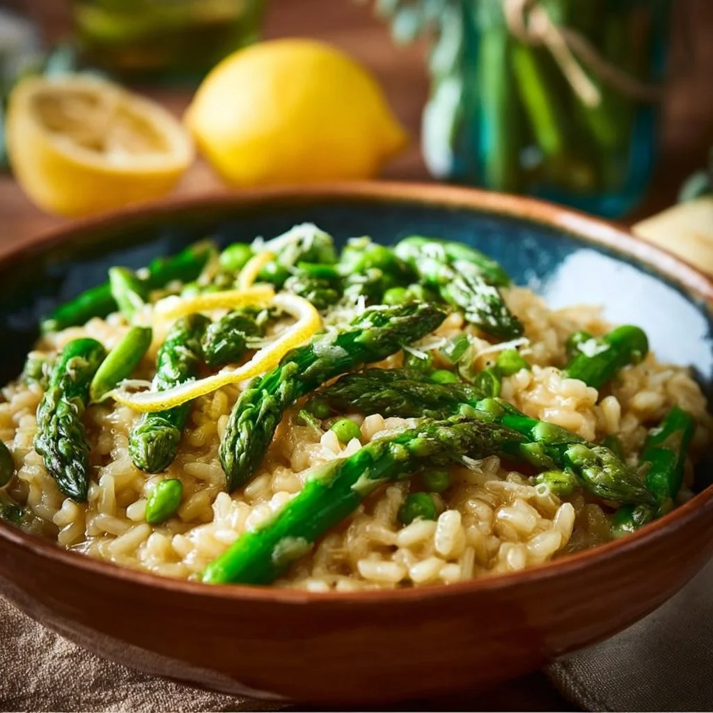Asparagus Lemon Risotto
