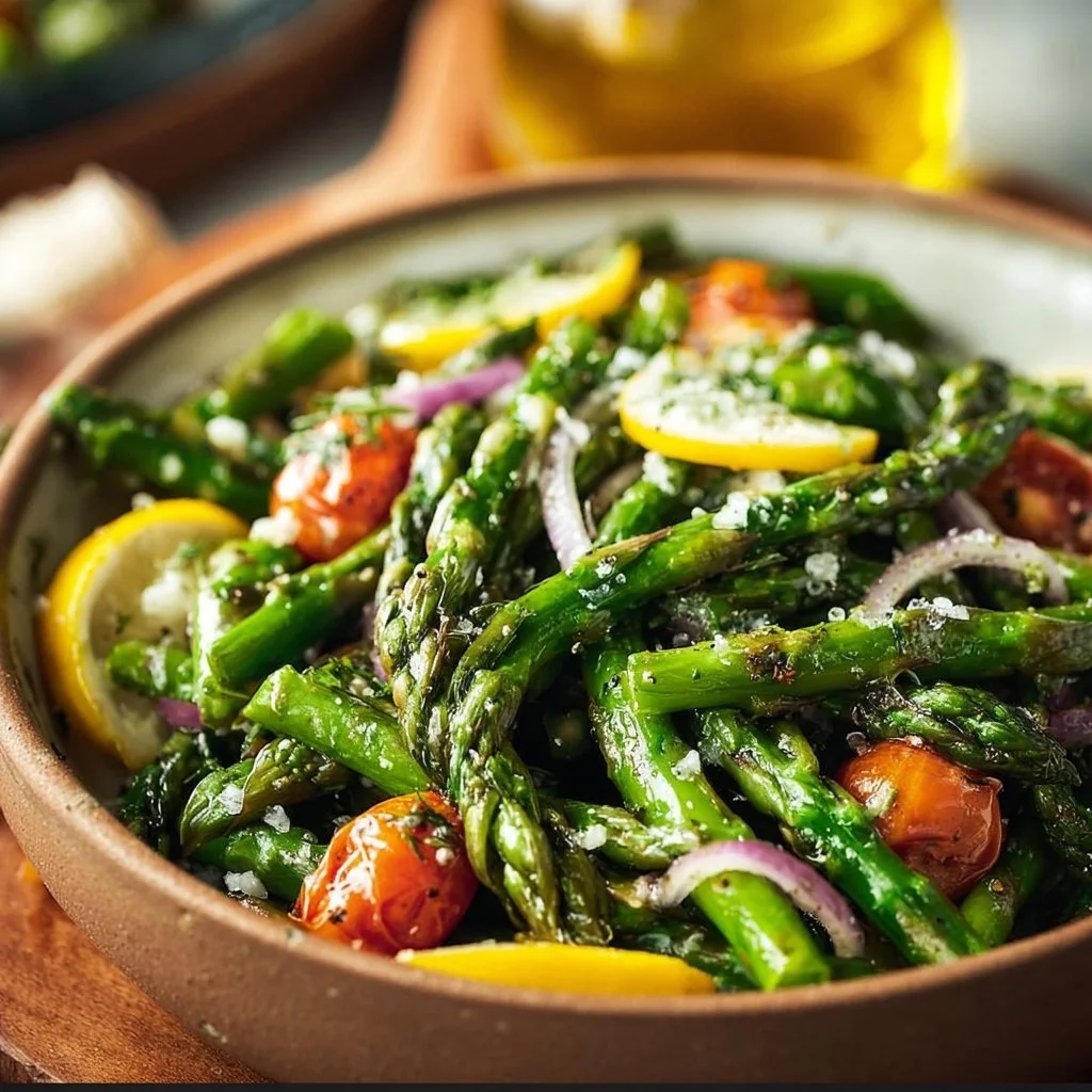 Asparagus Salad with Lemon Vinaigrette