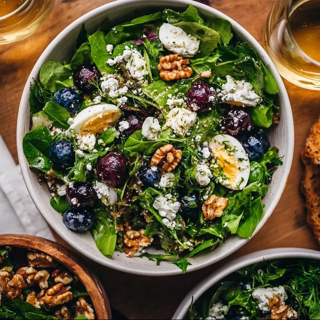 Best Easter Spring Salad with Goat Cheese