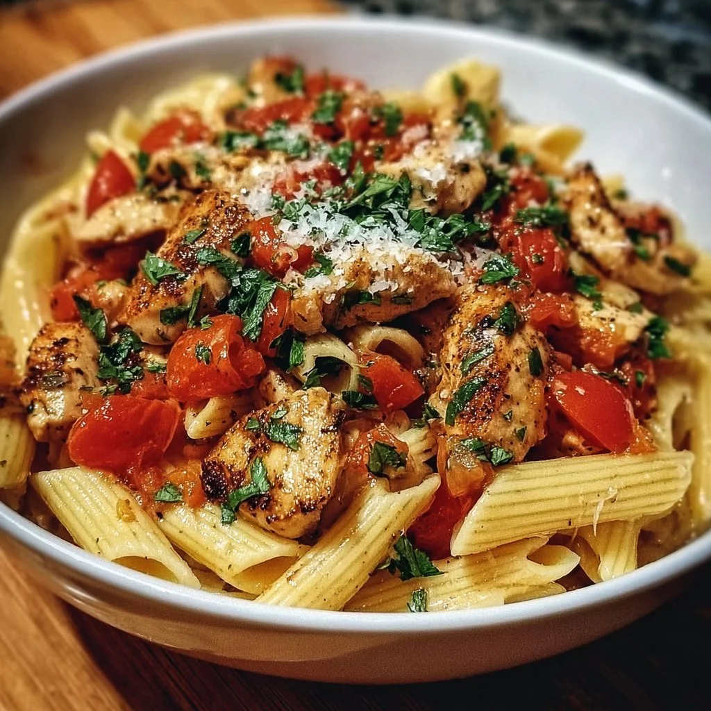 Bruschetta Chicken Pasta