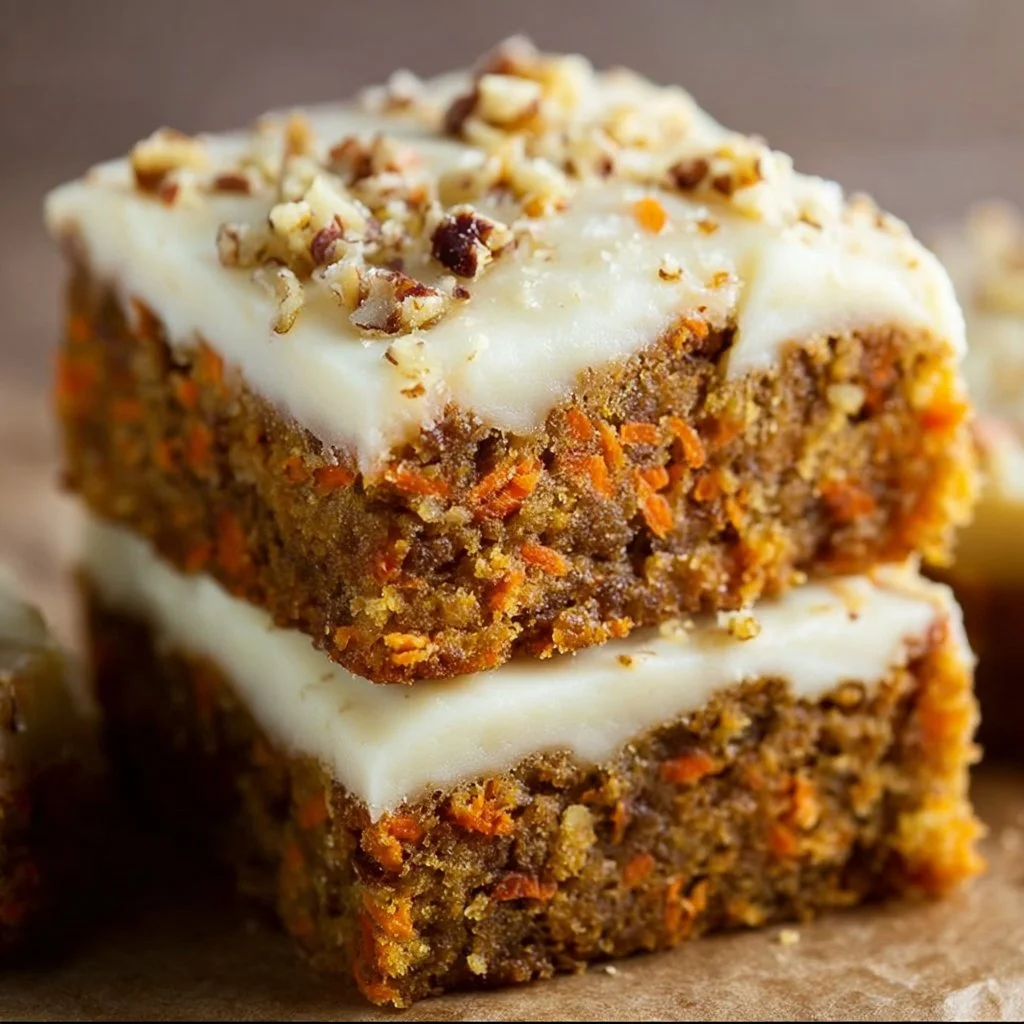 Carrot Cake Blondies