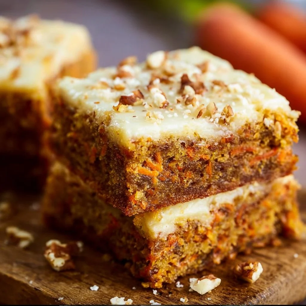 Carrot Cake Blondies